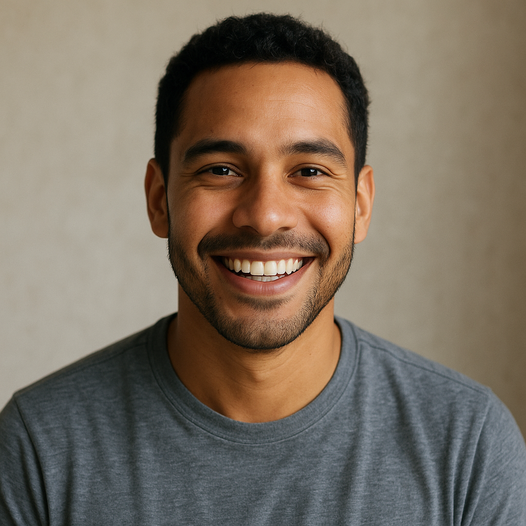 Sorriso com aparelho